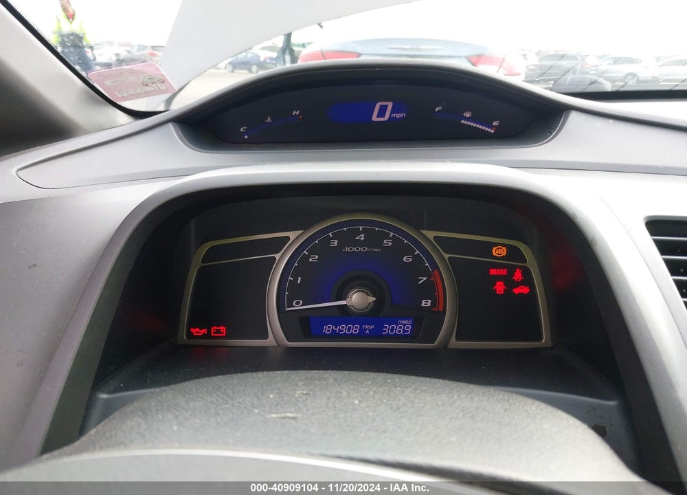 2008 HONDA CIVIC EX VIN: 2HGFA158X8H509789