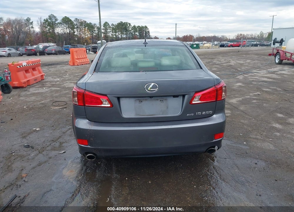 2012 LEXUS IS 250 VIN: JTHCF5C21C5059537