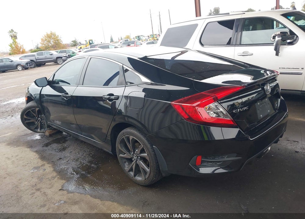 2019 HONDA CIVIC VIN: 19XFC2F81KE212703