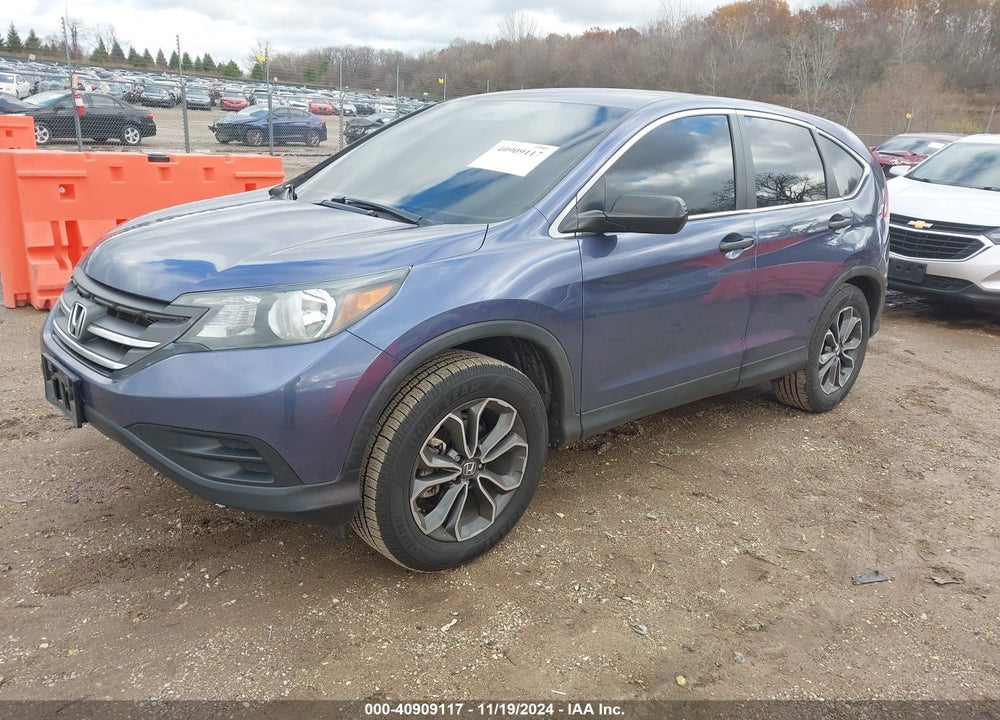 2013 HONDA CR-V LX VIN: 2HKRM4H3XDH607873