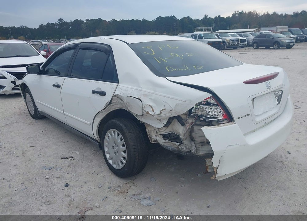 2007 HONDA ACCORD 2.4 VP VIN: 1HGCM55157A132323