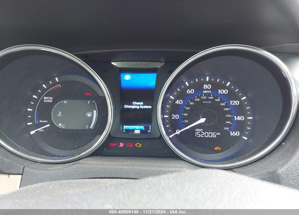 2015 HYUNDAI SONATA HYBRID LIMITED VIN: KMHEC4A40FA132115
