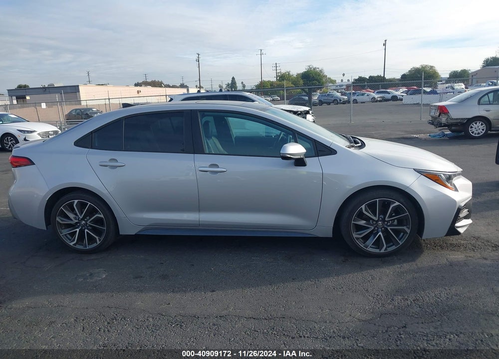 2022 TOYOTA COROLLA XSE VIN: 5YFT4MCE5NP112631