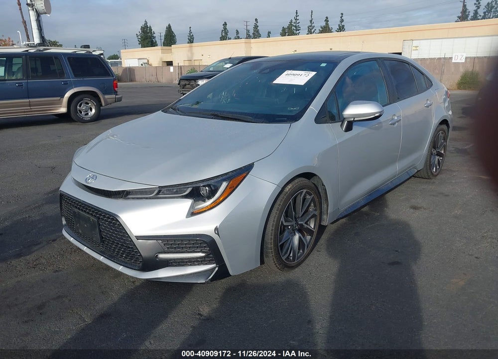 2022 TOYOTA COROLLA XSE VIN: 5YFT4MCE5NP112631