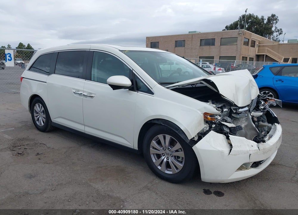 2016 HONDA ODYSSEY EX-L VIN: 5FNRL5H64GB160074