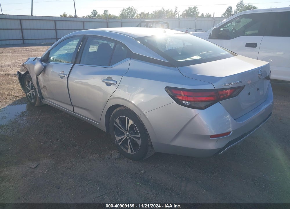 2022 NISSAN SENTRA SV XTRONIC CVT VIN: 3N1AB8CV6NY314854