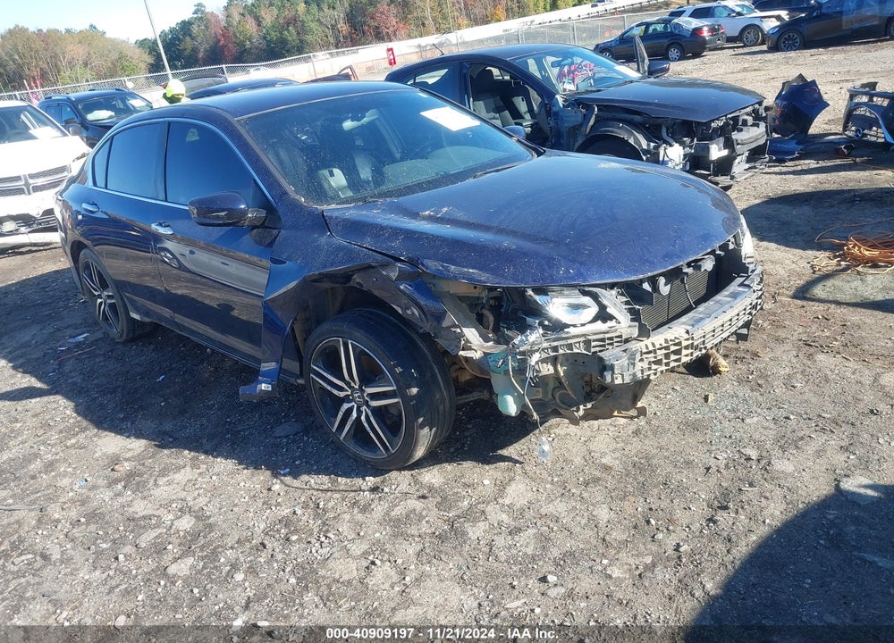 2017 HONDA ACCORD SPORT SE VIN: 1HGCR2F18HA066334