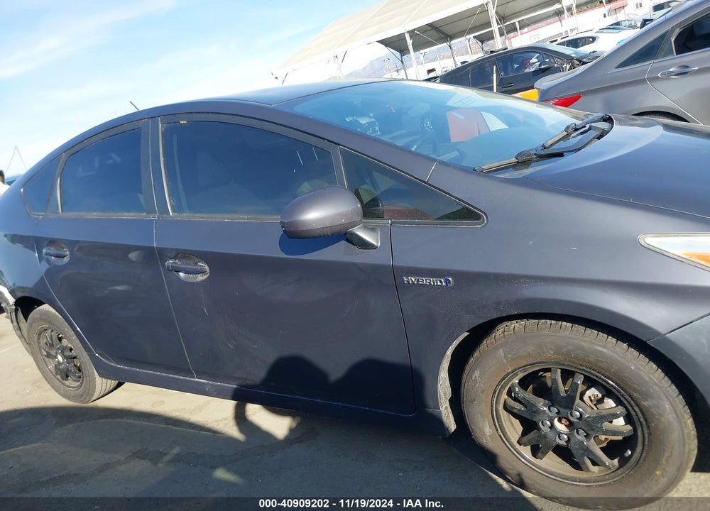 2013 TOYOTA PRIUS THREE VIN: JTDKN3DU1D1734008