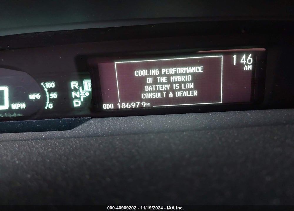 2013 TOYOTA PRIUS THREE VIN: JTDKN3DU1D1734008
