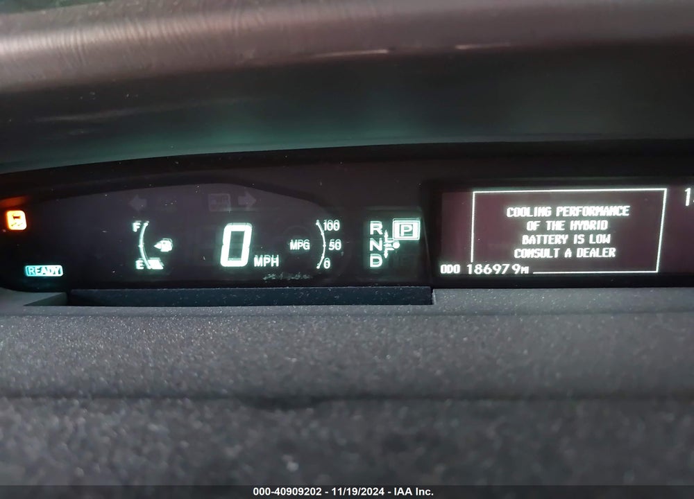 2013 TOYOTA PRIUS THREE VIN: JTDKN3DU1D1734008