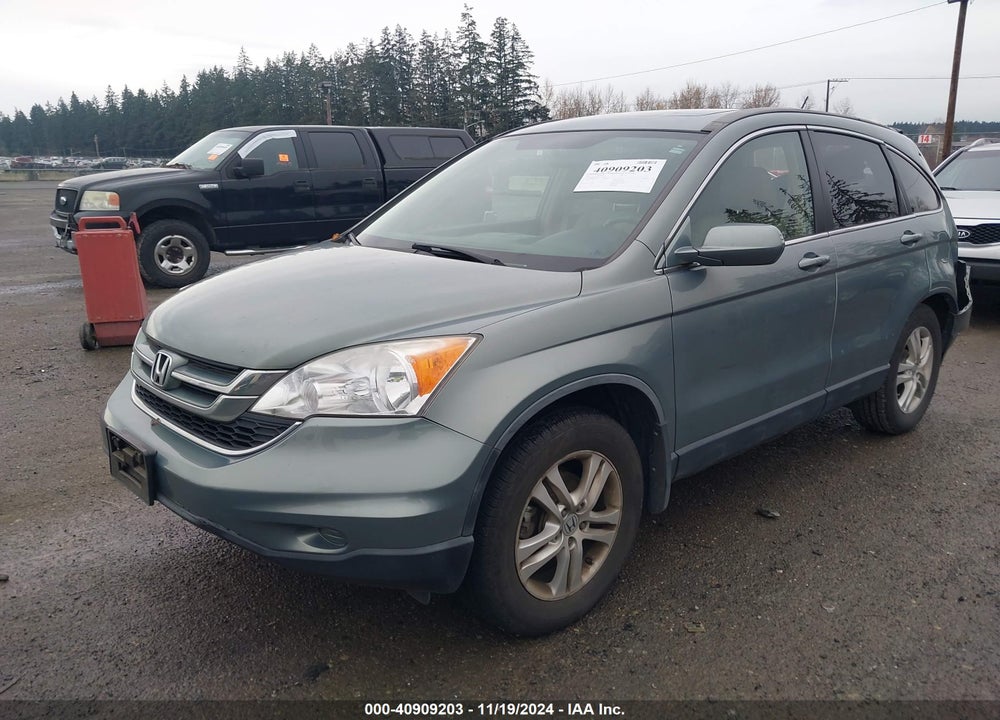 2010 HONDA CR-V EX-L VIN: JHLRE4H76AC011976