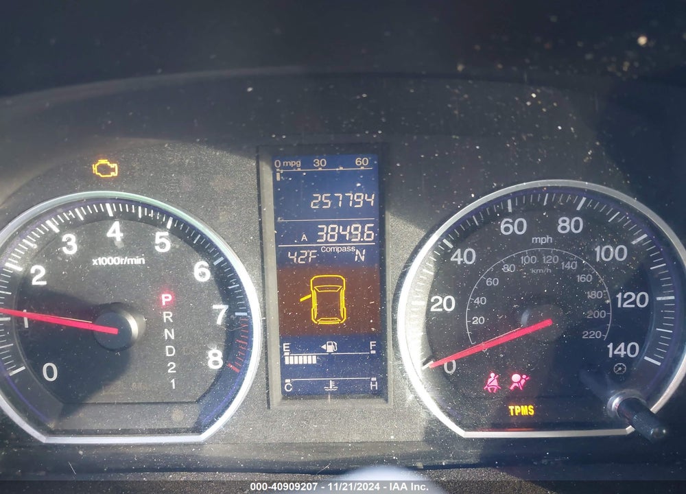 2011 HONDA CR-V EX-L VIN: JHLRE3H70BC006588