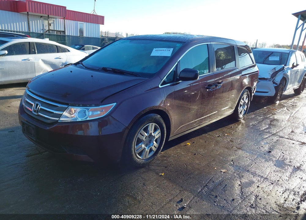 2013 HONDA ODYSSEY LX VIN: 5FNRL5H29DB088264