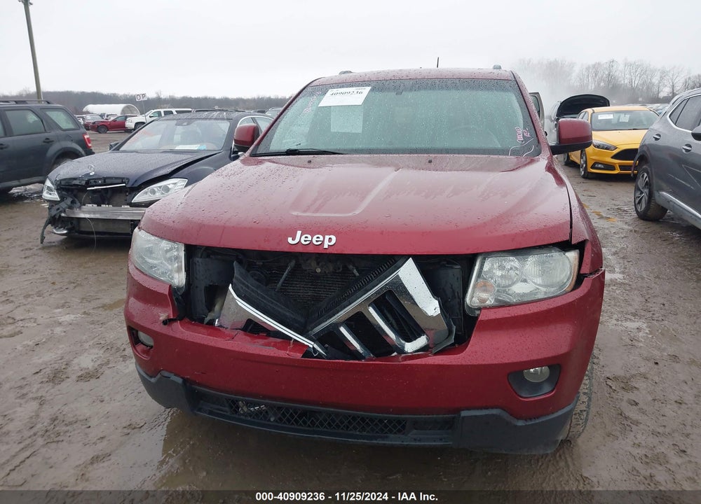 2012 JEEP GRAND CHEROKEE LAREDO VIN: 1C4RJFAGXCC133077