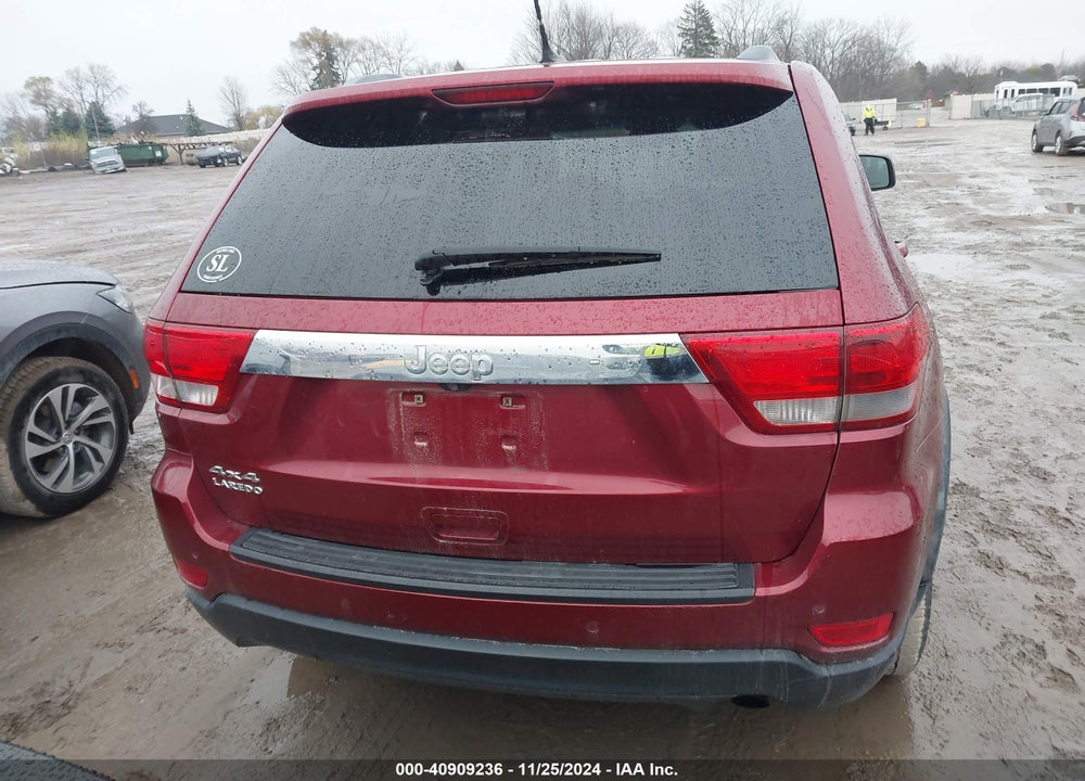 2012 JEEP GRAND CHEROKEE LAREDO VIN: 1C4RJFAGXCC133077