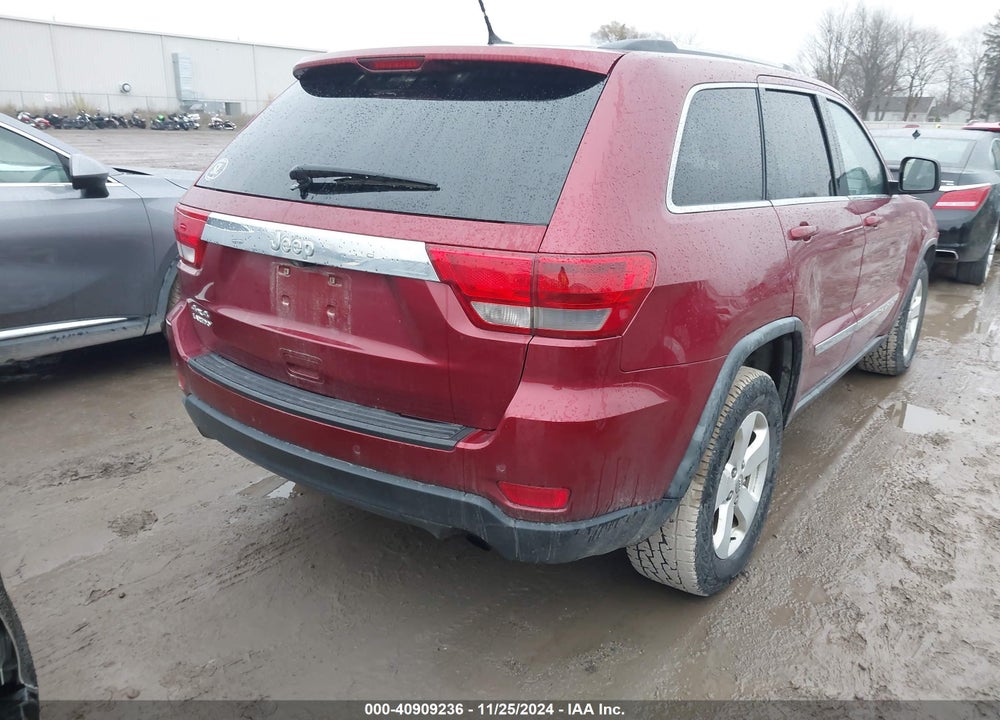 2012 JEEP GRAND CHEROKEE LAREDO VIN: 1C4RJFAGXCC133077