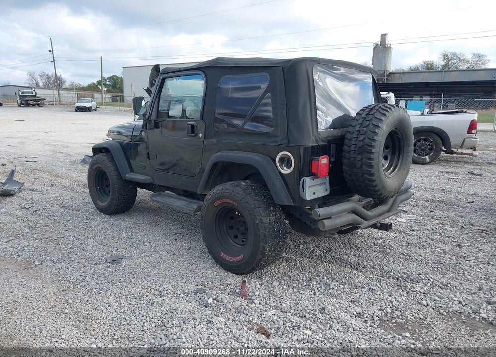 2004 JEEP WRANGLER SPORT VIN: 1J4FA49S84P710208