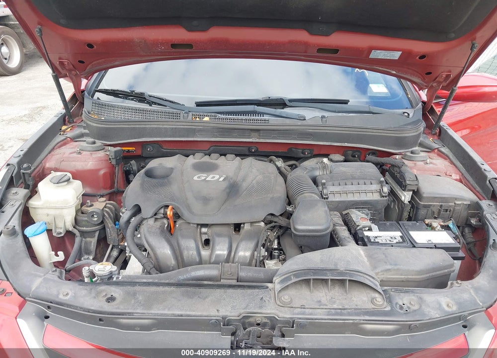 2014 HYUNDAI SONATA GLS VIN: 5NPEB4AC9EH873451