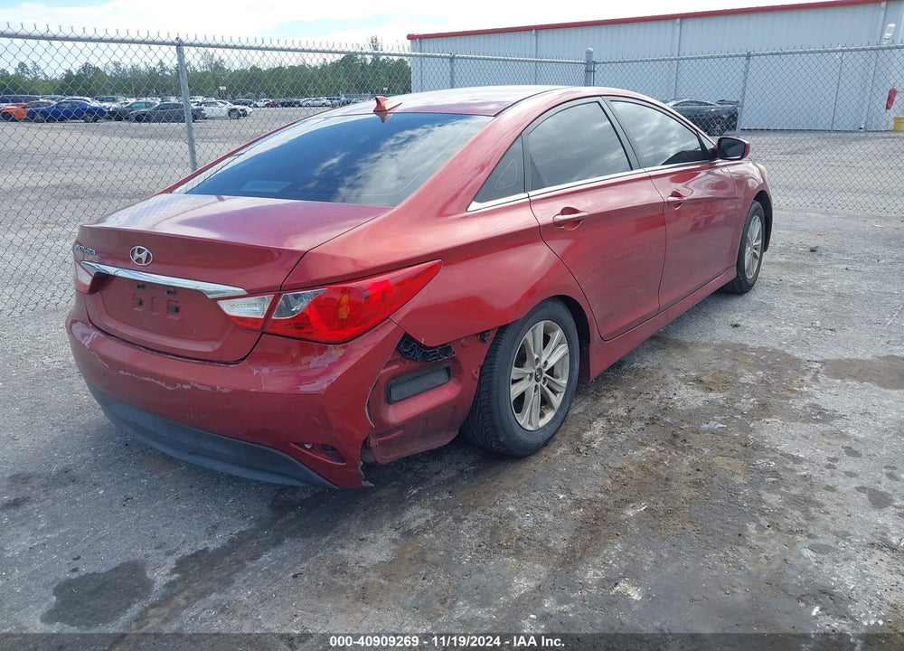 2014 HYUNDAI SONATA GLS VIN: 5NPEB4AC9EH873451