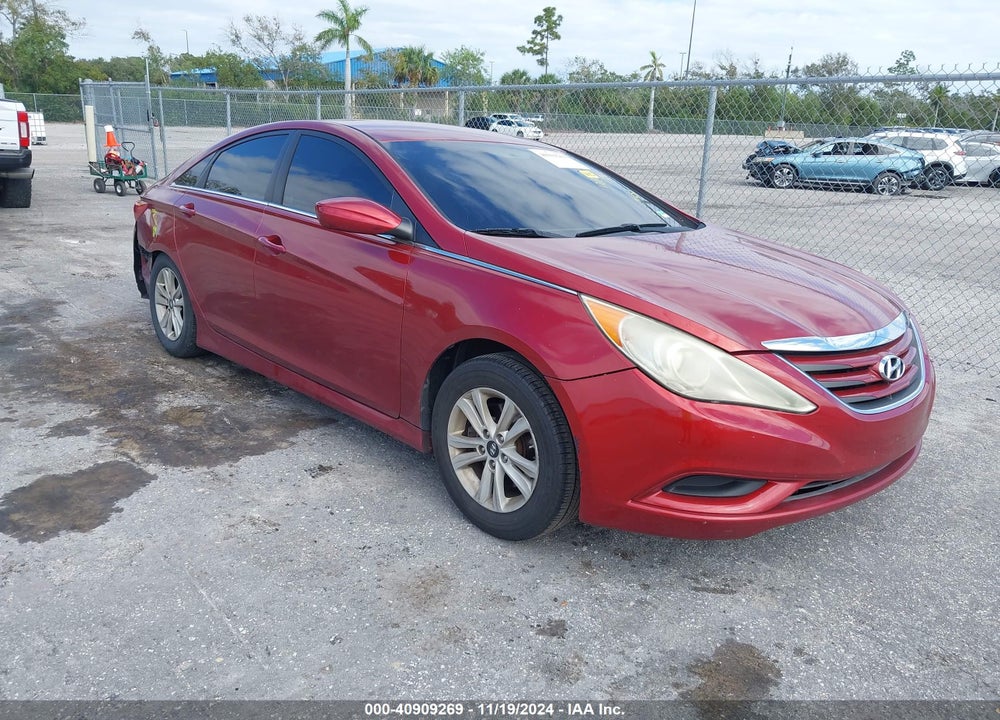 2014 HYUNDAI SONATA GLS VIN: 5NPEB4AC9EH873451