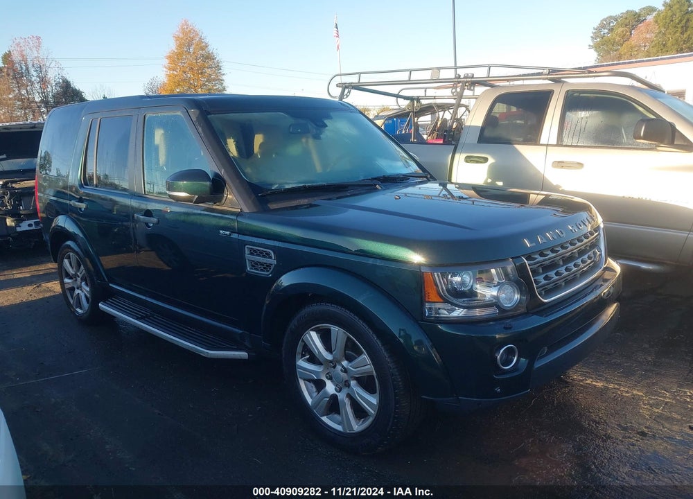 2016 LAND ROVER LR4 VIN: SALAG2V65GA792376