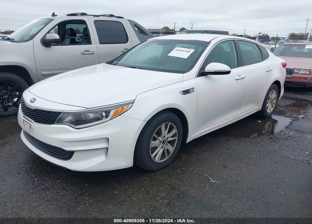 2016 KIA OPTIMA LX VIN: KNAGT4L34G5107419
