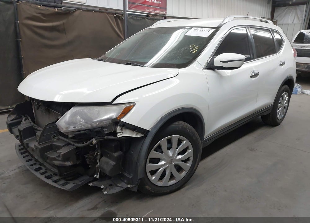 2016 NISSAN ROGUE S VIN: KNMAT2MT3GP615039