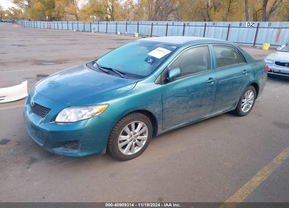 2010 TOYOTA COROLLA LE VIN: 2T1BU4EE6AC432625