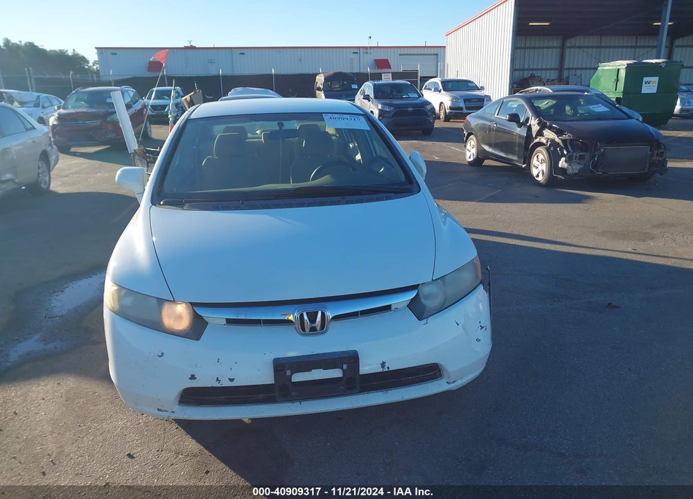 2007 HONDA CIVIC LX VIN: 1HGFA16517L028108