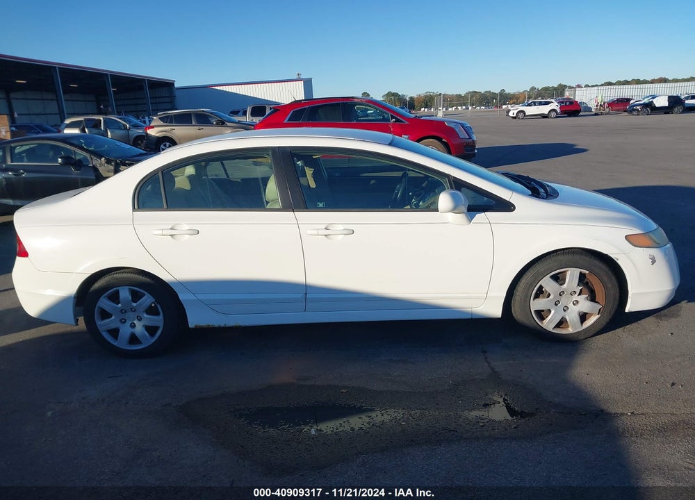 2007 HONDA CIVIC LX VIN: 1HGFA16517L028108