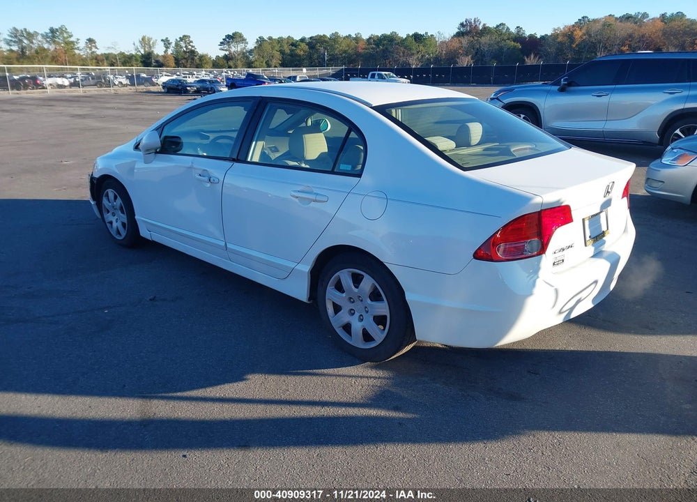 2007 HONDA CIVIC LX VIN: 1HGFA16517L028108