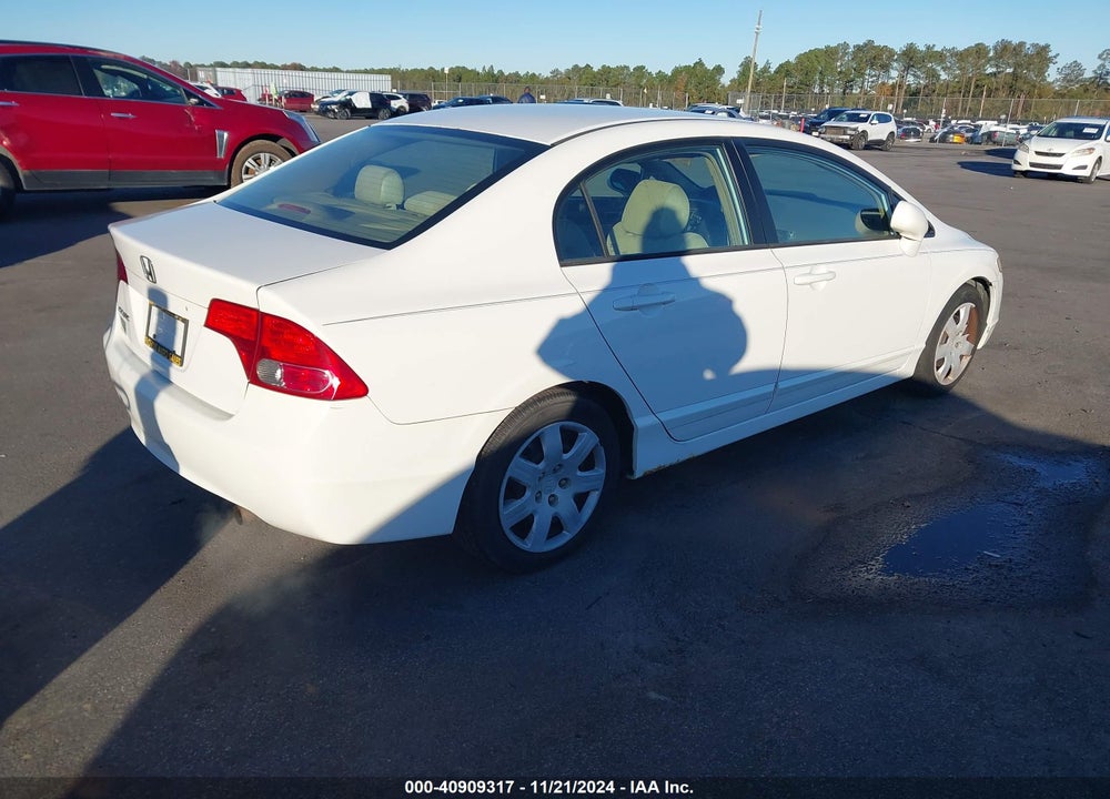 2007 HONDA CIVIC LX VIN: 1HGFA16517L028108