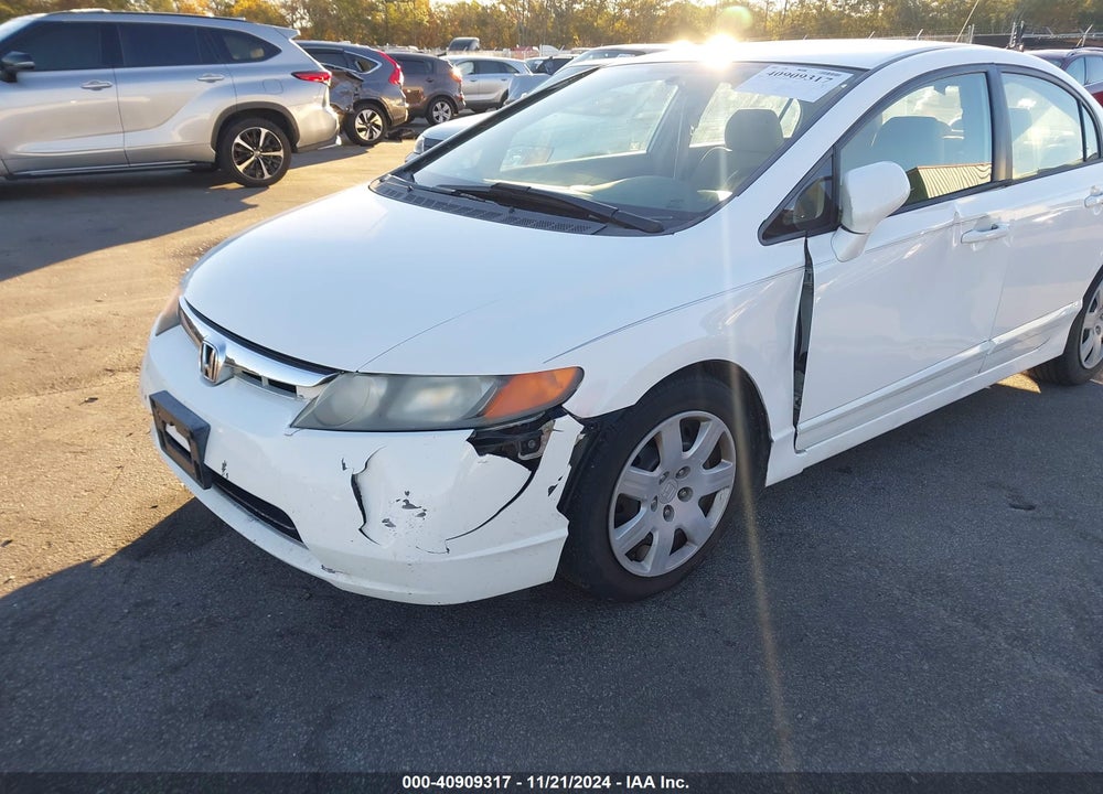 2007 HONDA CIVIC LX VIN: 1HGFA16517L028108