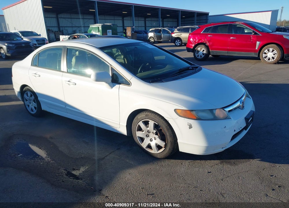 2007 HONDA CIVIC LX VIN: 1HGFA16517L028108