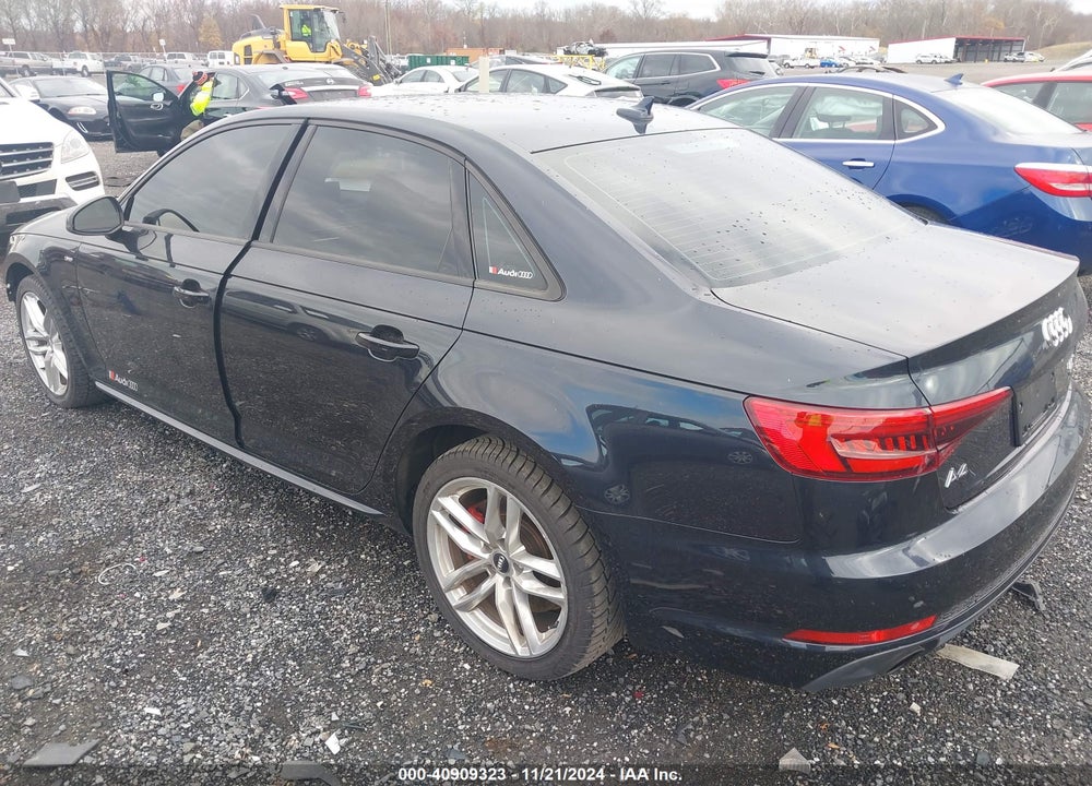 2017 AUDI A4 2.0T SEASON OF  PREMIUM VIN: WAUDNAF45HN049600
