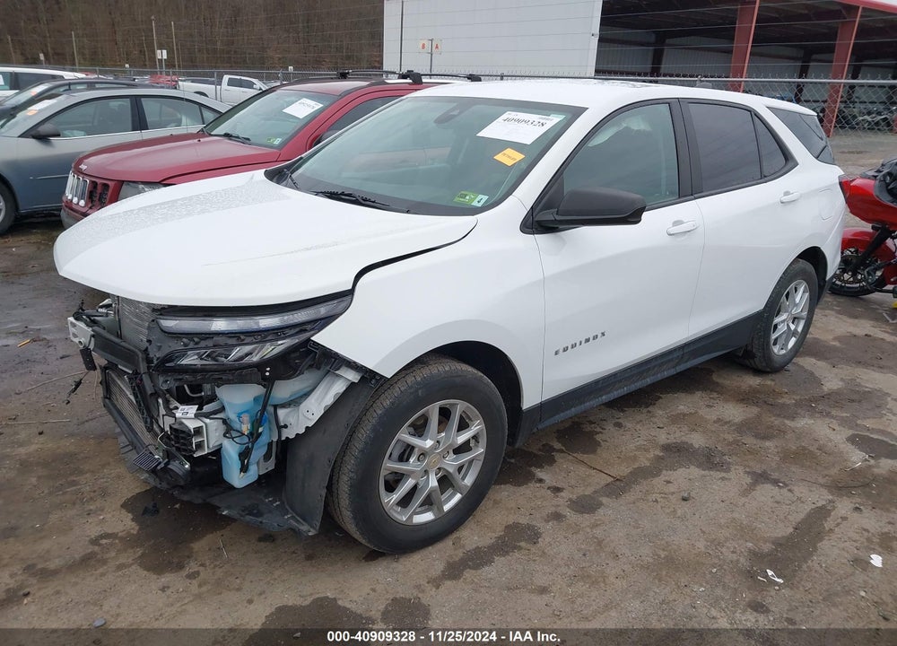 2022 CHEVROLET EQUINOX AWD LS VIN: 3GNAXSEV2NS168536