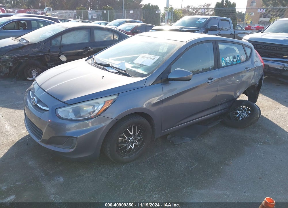 2016 HYUNDAI ACCENT SE VIN: KMHCT5AE5GU275938