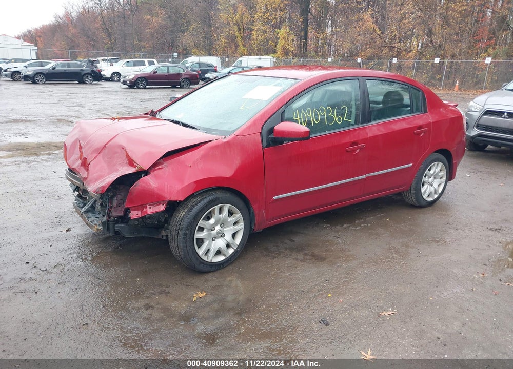 2012 NISSAN SENTRA 2.0 S VIN: 3N1AB6AP6CL765110