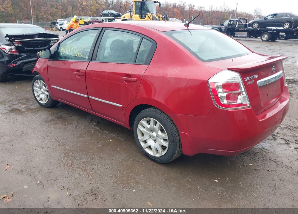 2012 NISSAN SENTRA 2.0 S VIN: 3N1AB6AP6CL765110