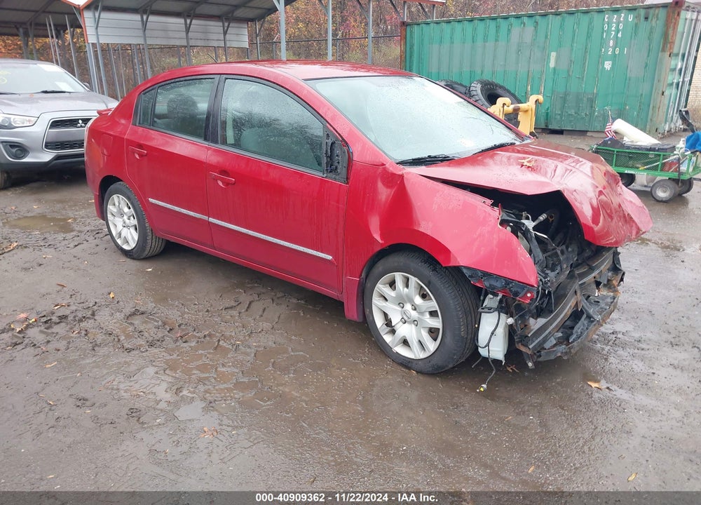2012 NISSAN SENTRA 2.0 S VIN: 3N1AB6AP6CL765110
