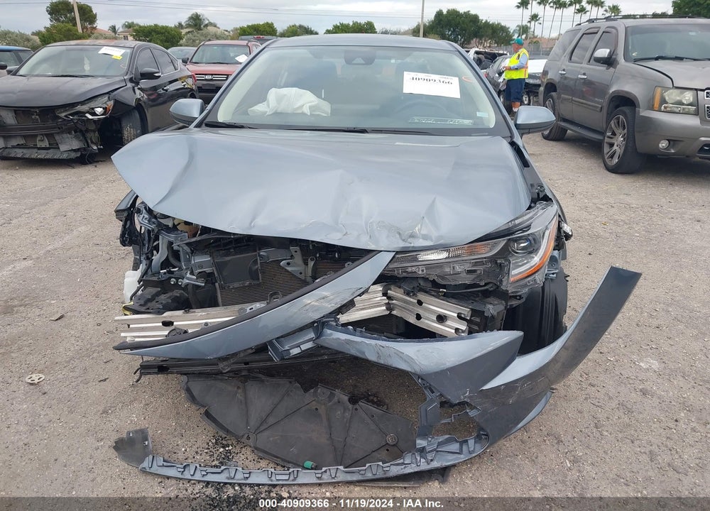 2022 TOYOTA COROLLA LE VIN: JTDVPMAE6NJ222000
