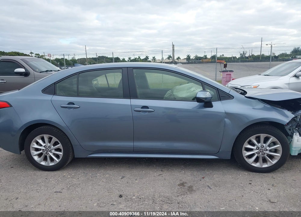 2022 TOYOTA COROLLA LE VIN: JTDVPMAE6NJ222000