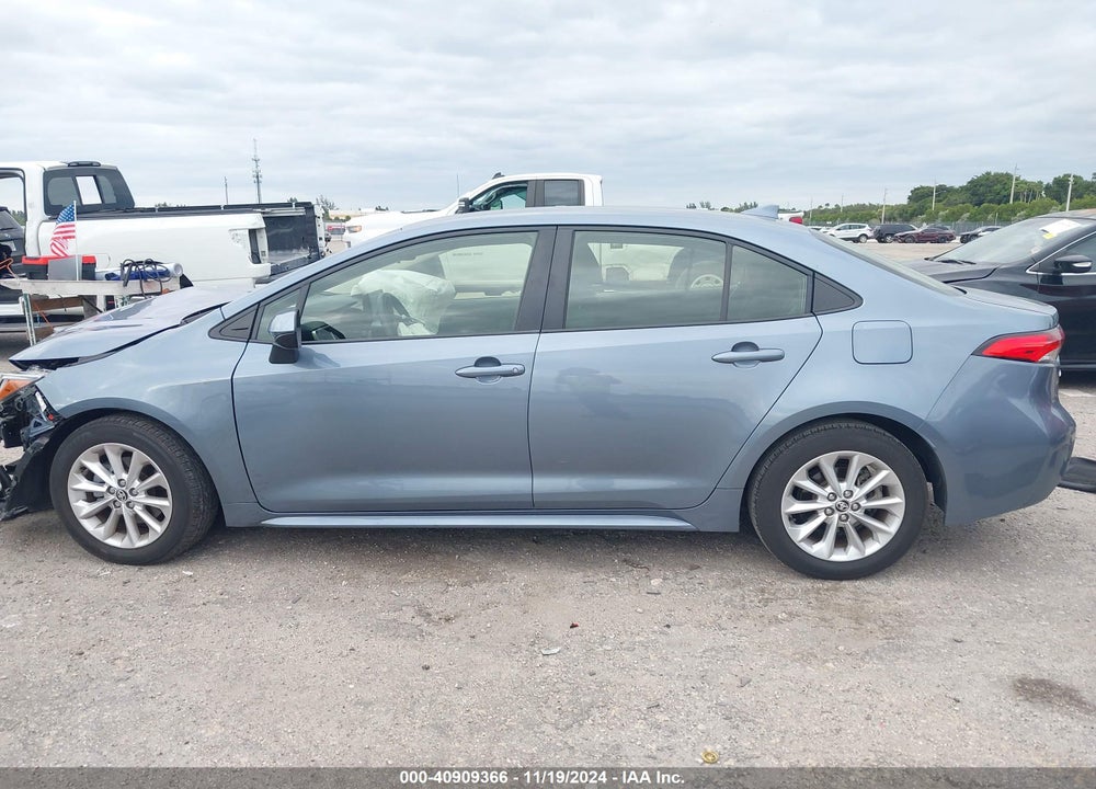 2022 TOYOTA COROLLA LE VIN: JTDVPMAE6NJ222000