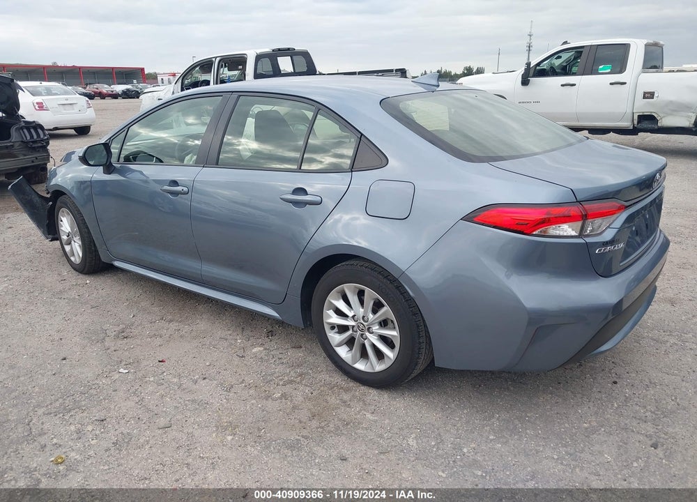 2022 TOYOTA COROLLA LE VIN: JTDVPMAE6NJ222000