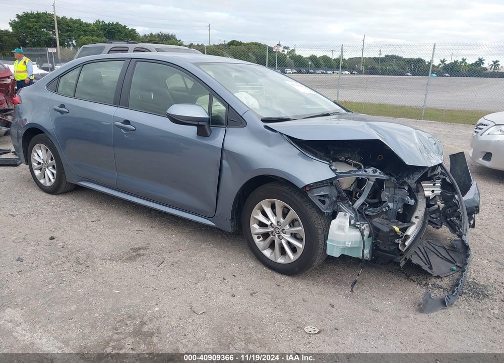2022 TOYOTA COROLLA LE VIN: JTDVPMAE6NJ222000