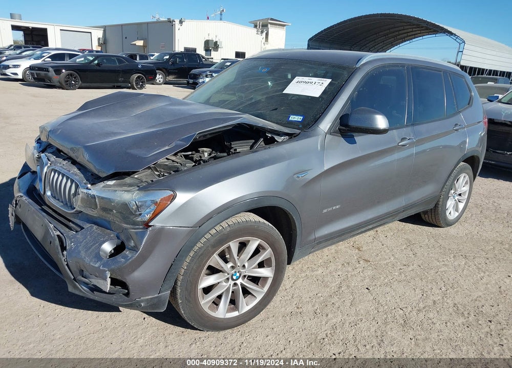 2017 BMW X3 SDRIVE28I VIN: 5UXWZ7C5XH0U46313
