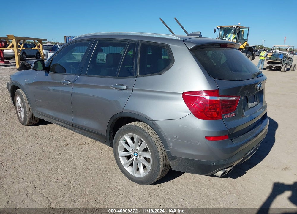2017 BMW X3 SDRIVE28I VIN: 5UXWZ7C5XH0U46313