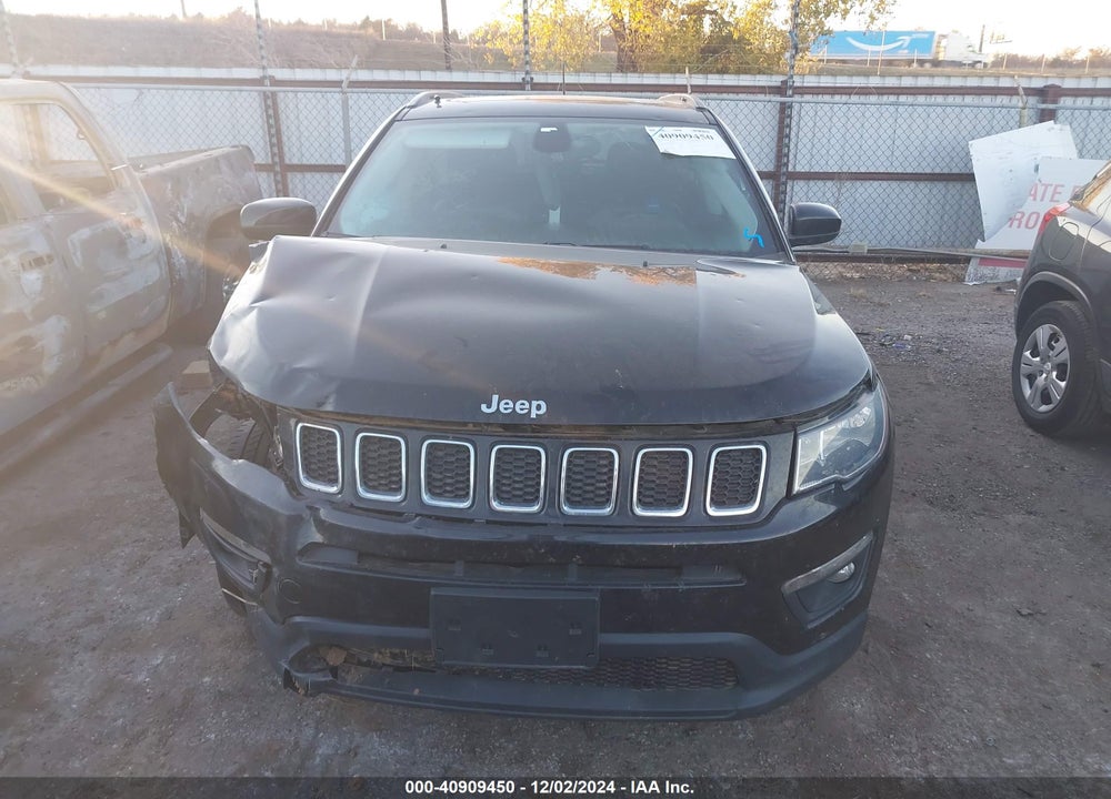 2021 JEEP COMPASS LATITUDE FWD VIN: 3C4NJCBB4MT502201