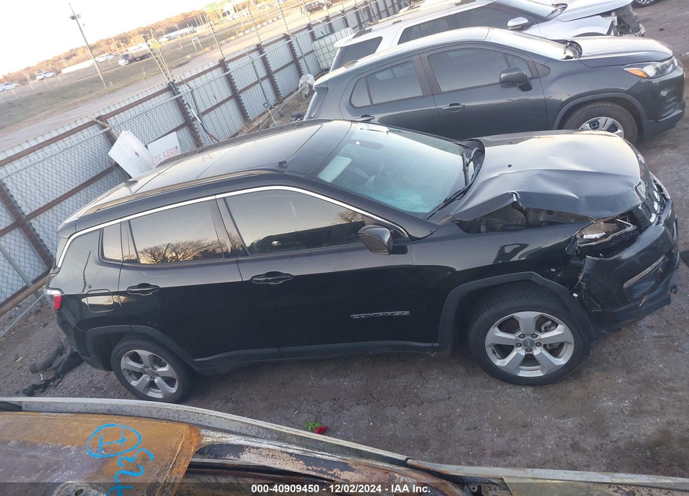 2021 JEEP COMPASS LATITUDE FWD VIN: 3C4NJCBB4MT502201