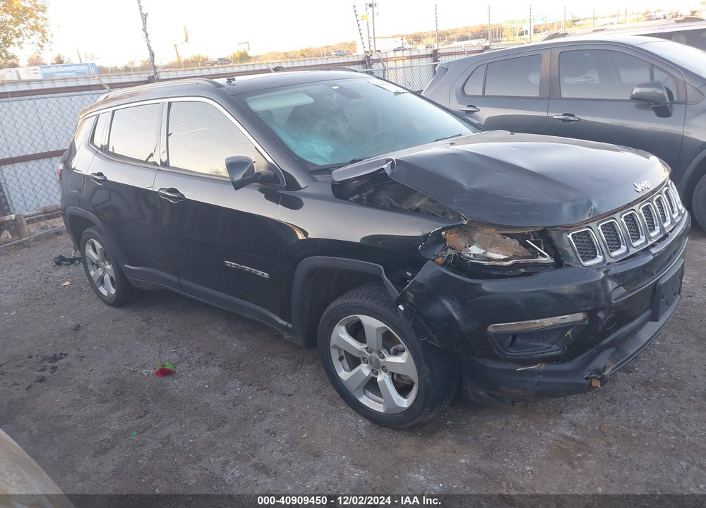2021 JEEP COMPASS LATITUDE FWD VIN: 3C4NJCBB4MT502201